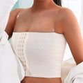 Breast Bra Intimates Shaper Breast Binder Trans With Bra Straps Tops Breathable Buckle Short Chest Les Lesbian Tomboy