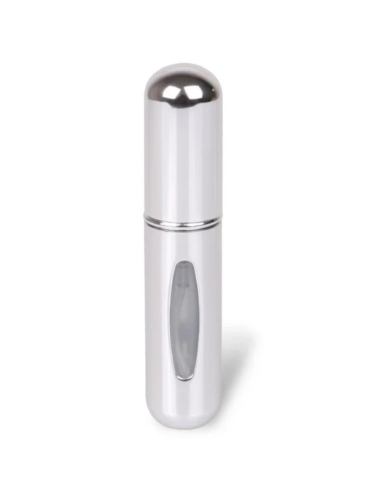 5ml Portable Refillable Perfume Bottle Liquid Empty Container Mini Aluminum Spray Alcochol Atomizer for Travel