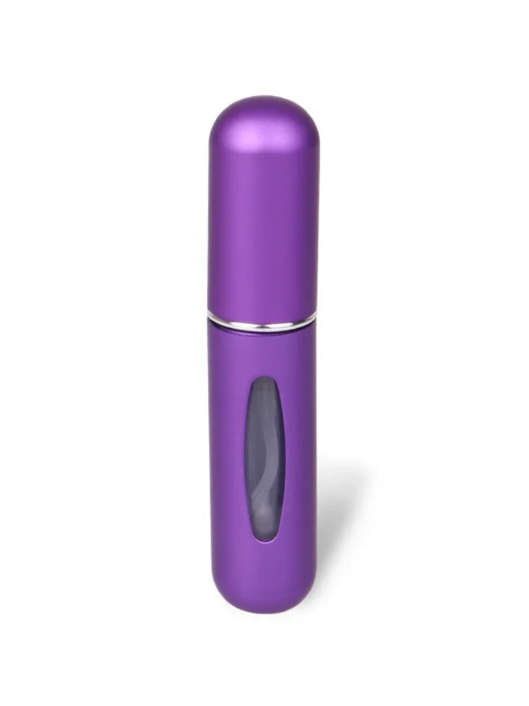 5ml Portable Refillable Perfume Bottle Liquid Empty Container Mini Aluminum Spray Alcochol Atomizer for Travel