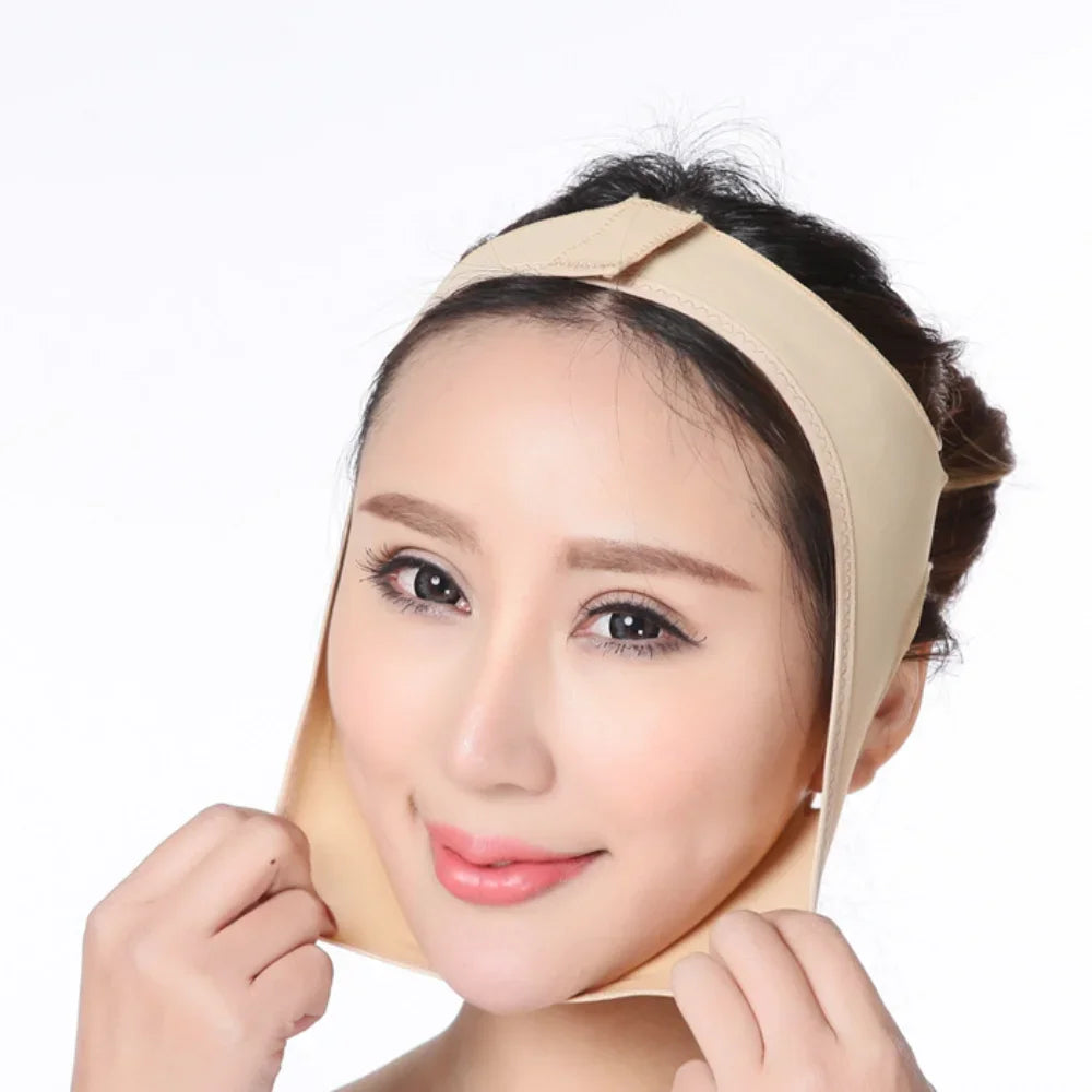 Elastic Facial Slimming Bandage V-line Face Shape Female Chin Cheek Lift Belt Facial Massage Belt Facial Skin Care Tool Beauty