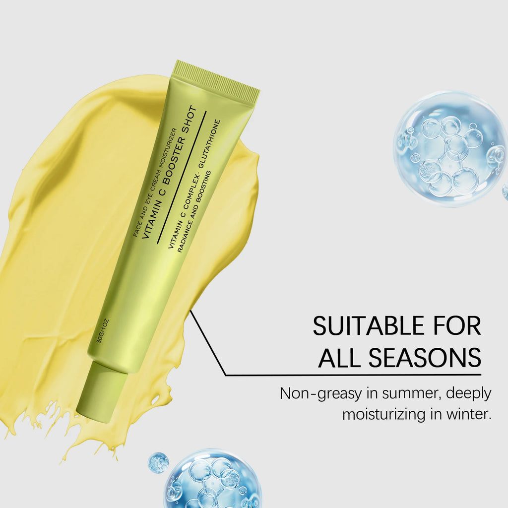 30G Vitamin C Face Cream Deep Moisturizing Improve Skin Texture Nourishing Enhance Smoothness Soothing Daily Care Face Lotion