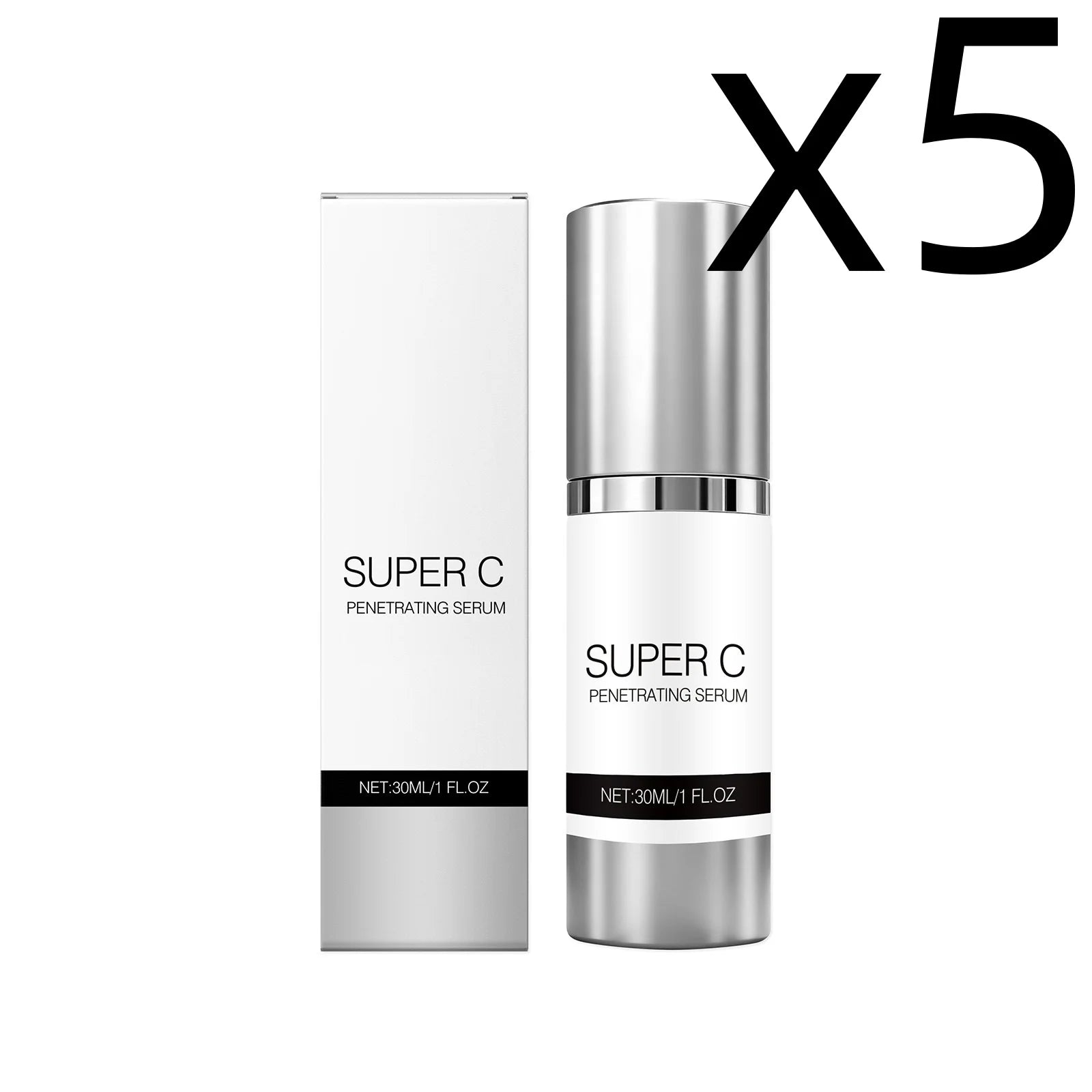 Vitamin C Facial Serum Mild Moisturize Deep Penetrating Improve Fine Line Relief Rough Strengthen Skin Barrier Skincare Essence