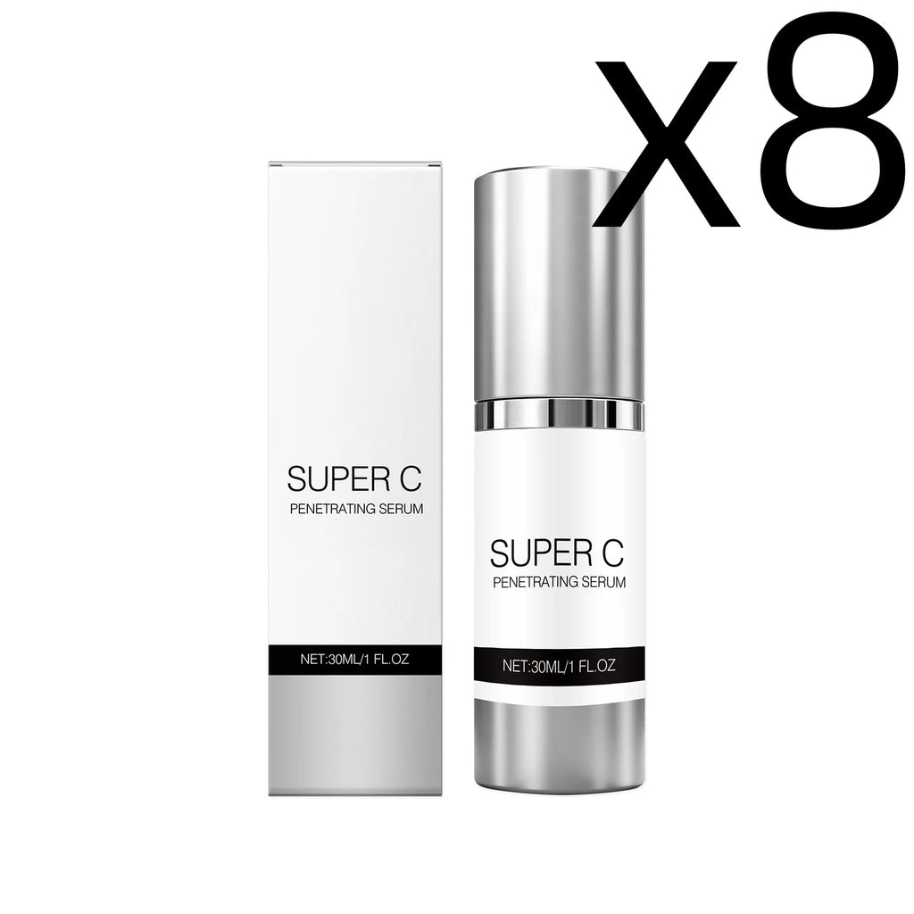 Vitamin C Facial Serum Mild Moisturize Deep Penetrating Improve Fine Line Relief Rough Strengthen Skin Barrier Skincare Essence