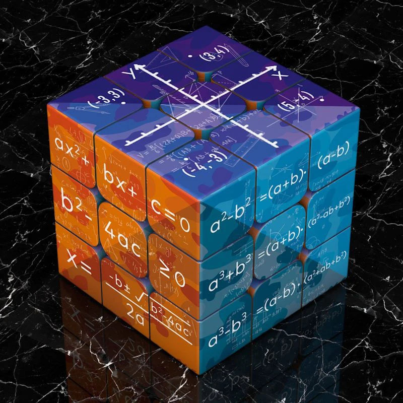 3x3x3 Magic Cube Chemical Periodic Table Physics 3x3 Cube Students Mathematics English Formula Kids Learning Toy Magico Cubo