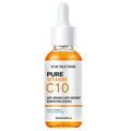 Vitamin C Facial Essence Hyaluronic Acid Dark Skin Brighten Serum Fade Fine Lines Moisturizing Repair Dull Serum Face Skin Care