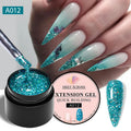 8ml Milky White Quick Extension Nail Gel Polish Soak Off UV/LED Long Lasting Building Nail Art Gel Varnish for Nails Manicure