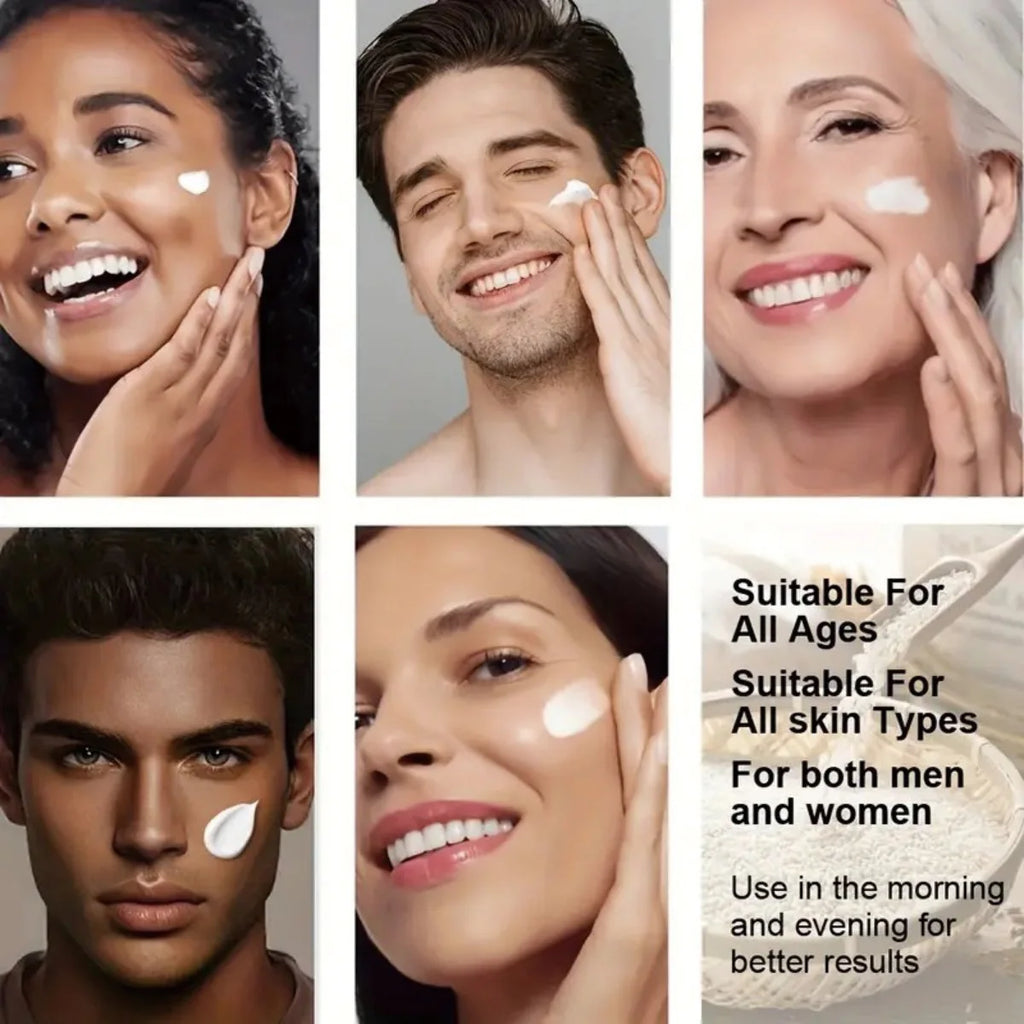 Vitamin C Moisturizing Face Cream for All Skin Types Hydrating Skin Care Beauty Products.