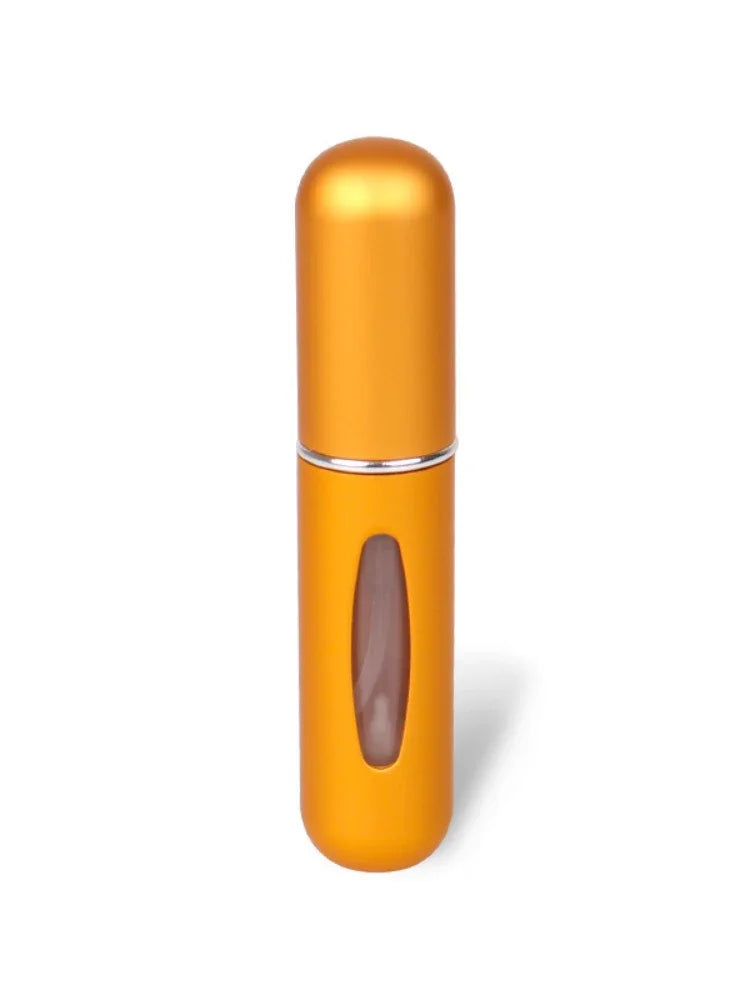 5ml Portable Refillable Perfume Bottle Liquid Empty Container Mini Aluminum Spray Alcochol Atomizer for Travel