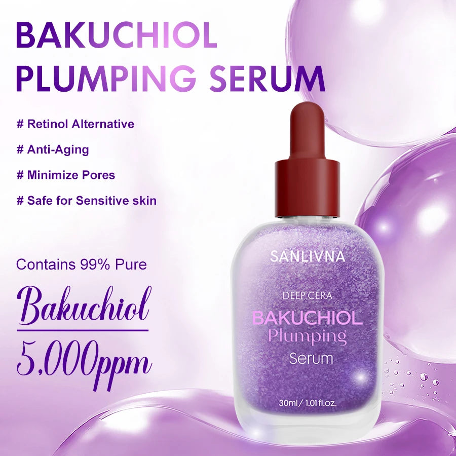Vitamin C Niacinamide Serum Facial Care Brightens Skin Tone Bakuchiol Pore Improvement And Cleansing Rich Formula