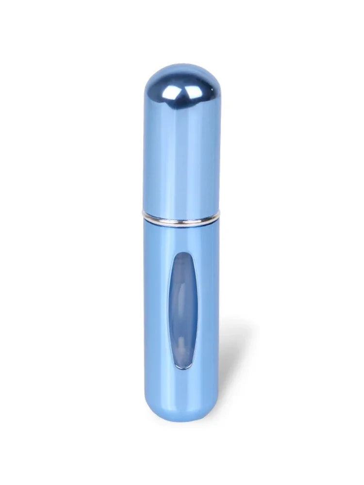 5ml Portable Refillable Perfume Bottle Liquid Empty Container Mini Aluminum Spray Alcochol Atomizer for Travel
