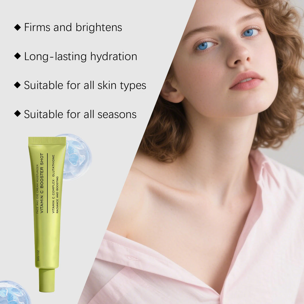 30G Vitamin C Face Cream Deep Moisturizing Improve Skin Texture Nourishing Enhance Smoothness Soothing Daily Care Face Lotion