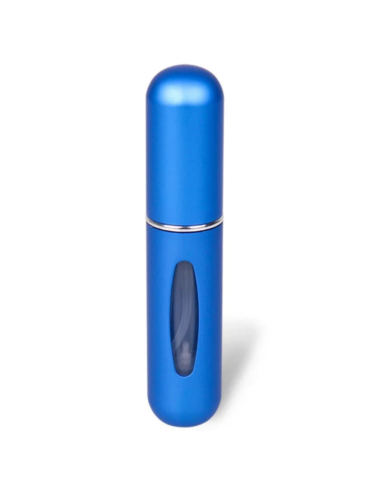 5ml Portable Refillable Perfume Bottle Liquid Empty Container Mini Aluminum Spray Alcochol Atomizer for Travel