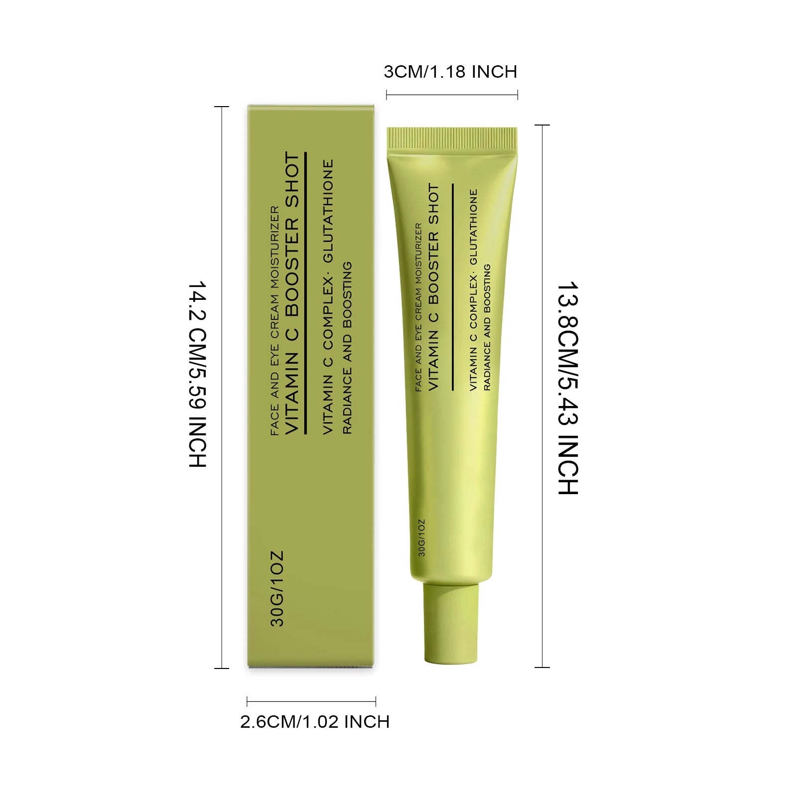 30G Vitamin C Face Cream Deep Moisturizing Improve Skin Texture Nourishing Enhance Smoothness Soothing Daily Care Face Lotion